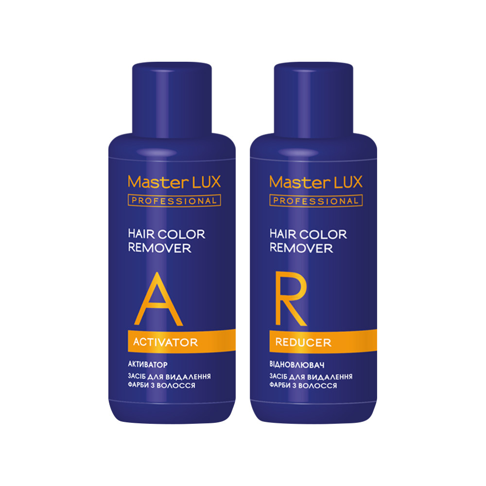 Засіб для видалення фарби з волосся Master LUX professional 2x100 мл на beauty-prof.com Засіб для видалення фарби з волосся Master LUX professional 2x100 мл
