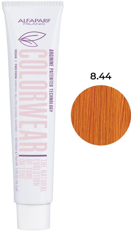 Тонирующая краска для волос Color Wear тон 8.44 Alfaparf, 60 мл