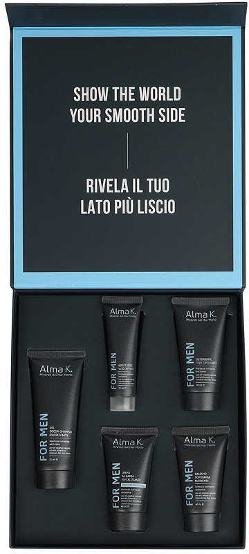 Набір для чоловіків Restore Essentials Alma K, (75мл/50мл/30мл/40мл/40мл) на beauty-prof.com Фото 4 Набір для чоловіків Restore Essentials Alma K, (75мл/50мл/30мл/40мл/40мл) Фото 4
