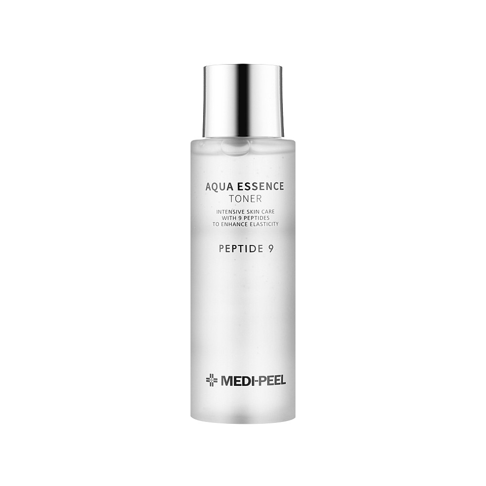 Есенція-тонер омолоджувальна з комплексом пептидів Peptide 9 Aqua Essence Toner Medi-PeeL, 250 мл на beauty-prof.com Фото 2 Есенція-тонер омолоджувальна з комплексом пептидів Peptide 9 Aqua Essence Toner Medi-PeeL, 250 мл Фото 2