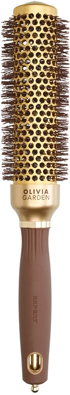 Термобрашинг Expert Blowout SPEED Wavy Bristles GOLD&BROWN 35 мм Olivia Garden
