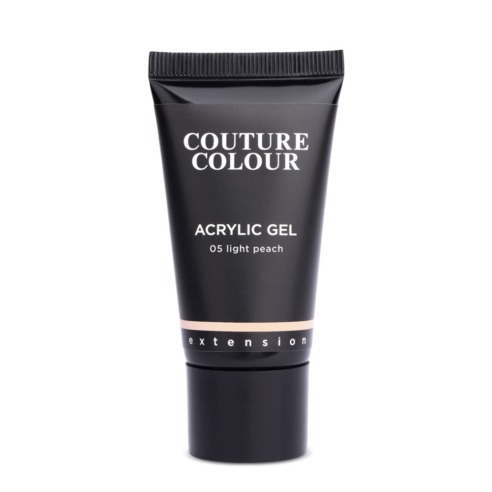 Акрил-гель Couture Colour Acrylic Gel світло-персиковий, 30 мл