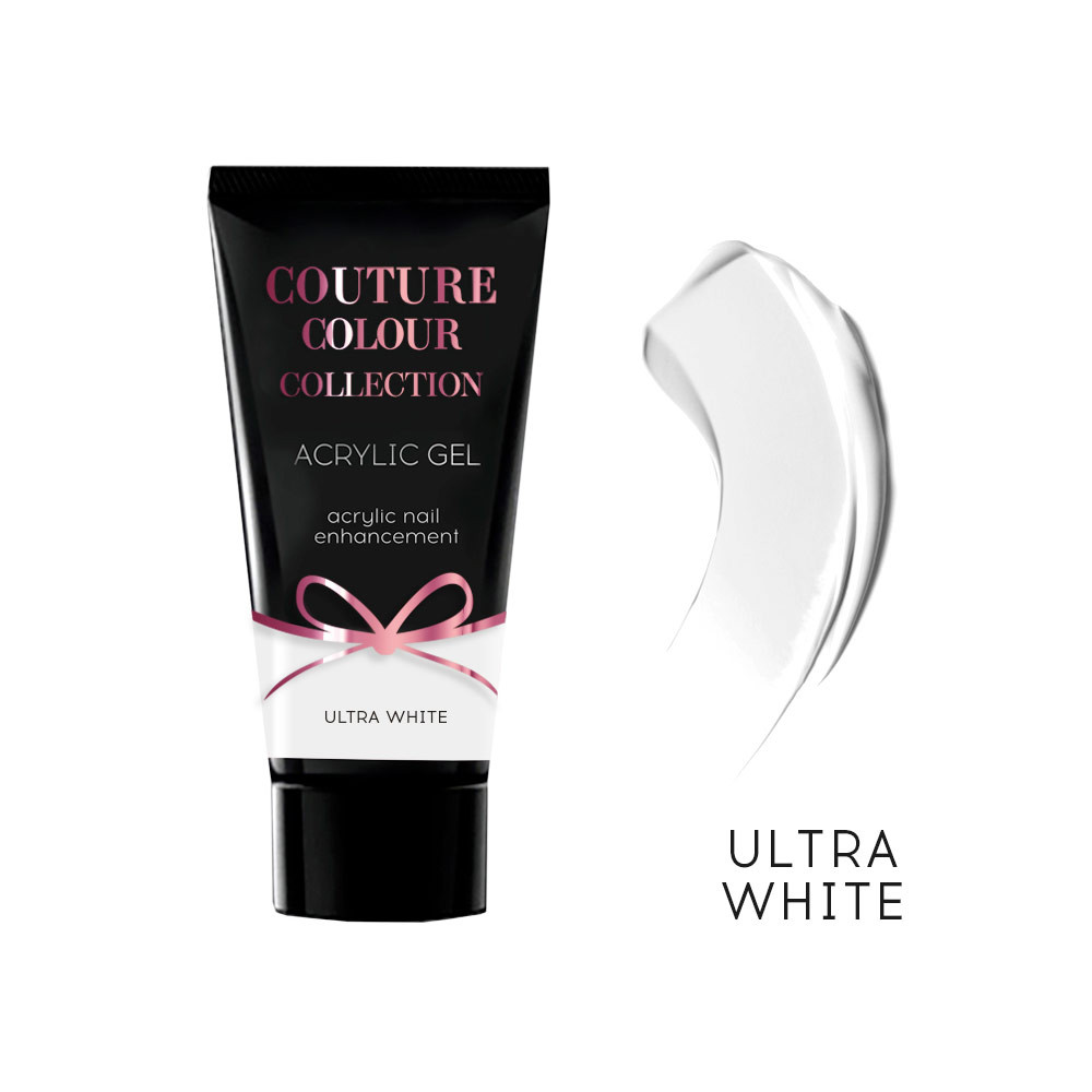 Акрил-гель Ultra White Couture Colour Acrylic Gel, 30 мл