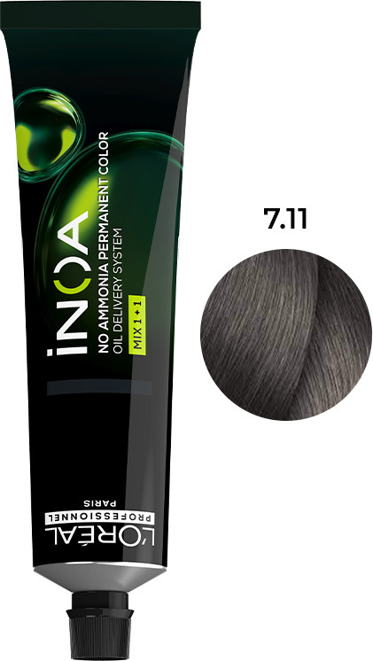 Крем-краска INOA hight Resist 7.11 60 мл L’Oreal Professionnel Paris*