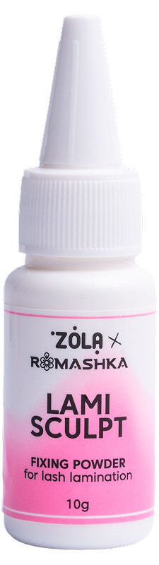 Пудра фіксуюча для ламінування вій LamiSculpt ZOLA x Romashka, 10 г на beauty-prof.com Пудра фіксуюча для ламінування вій LamiSculpt ZOLA x Romashka, 10 г