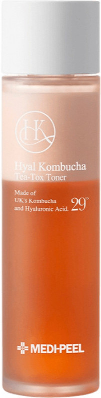 Тонер зволожувальний з комбучею та гіалуроновою кислотою Medi-Peel Hyal Kombucha Tea-Tox, 150 мл