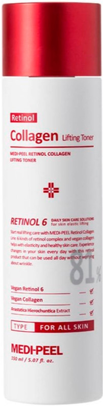 Тонер омолоджувальний з ретинолом та колагеном Medi-Peel Retinol Collagen Lifting Toner, 150 мл на beauty-prof.com Тонер омолоджувальний з ретинолом та колагеном Medi-Peel Retinol Collagen Lifting Toner, 150 мл