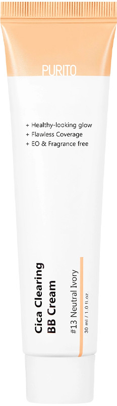 ВВ крем с экстрактом центеллы Purito Cica Clearing BB Cream (№13 Neutral Ivory), 30 мл