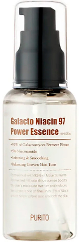 Эссенция с галактомисисом и ниацинамидом Purito Galacto Niacin 97 Power Essence, 60 мл