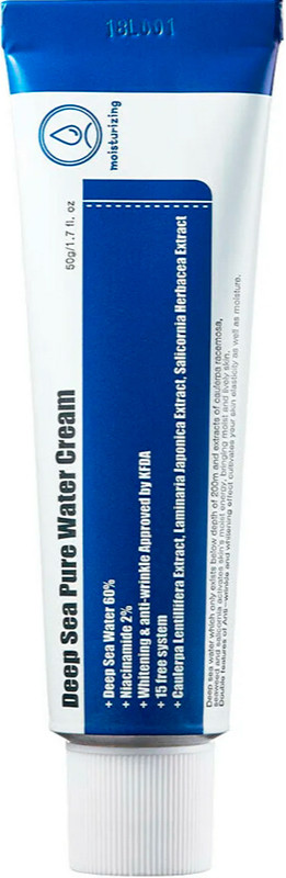 Крем зволожувальний з морською водою Purito Deep Sea Pure Water Cream, 50 мл 