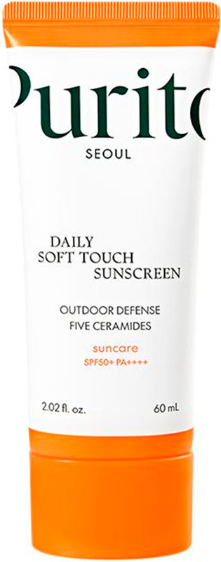 Крем солнцезащитный с керамидами Purito Daily Soft Touch Sunscreen SPF 50 PA++++, 60 мл