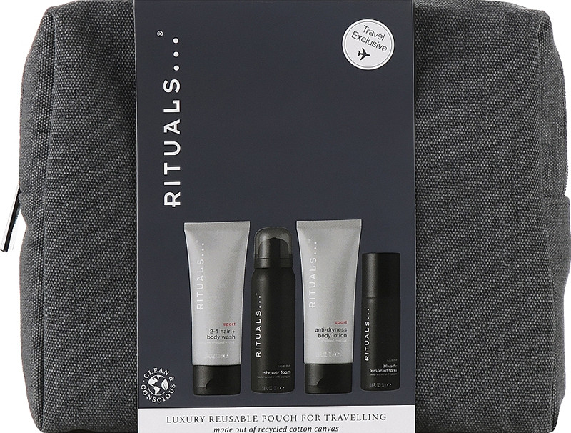 Набір з косметичкою THE RITUAL OF  HOMME  RITUALS 