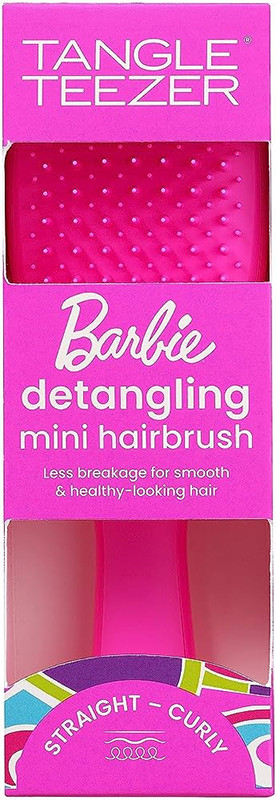 Щітка для волосся The Wet Detangler Mini Dopamine Pink Tangle Teezer&Barbie на beauty-prof.com Фото 3 Щітка для волосся The Wet Detangler Mini Dopamine Pink Tangle Teezer&Barbie Фото 3