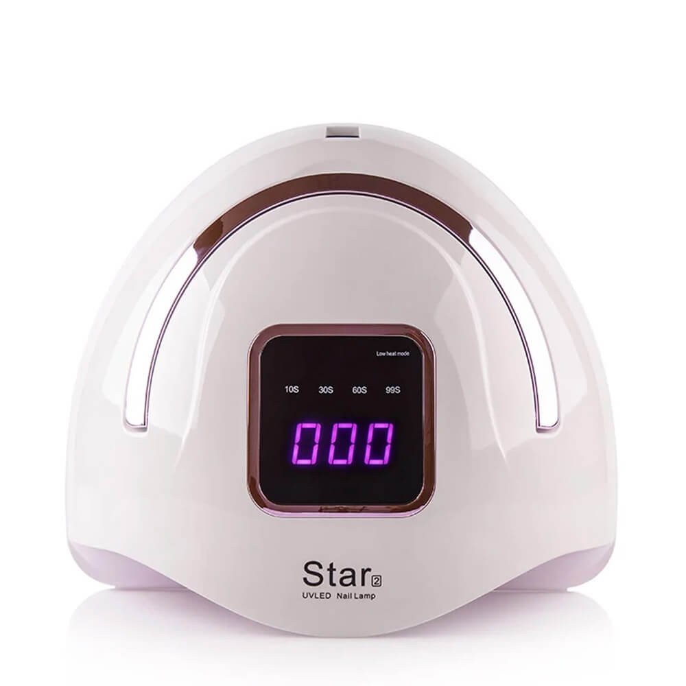 Лампа LED/UV STAR 2 гібридна (з дисплеєм) троянда, 72 Вт