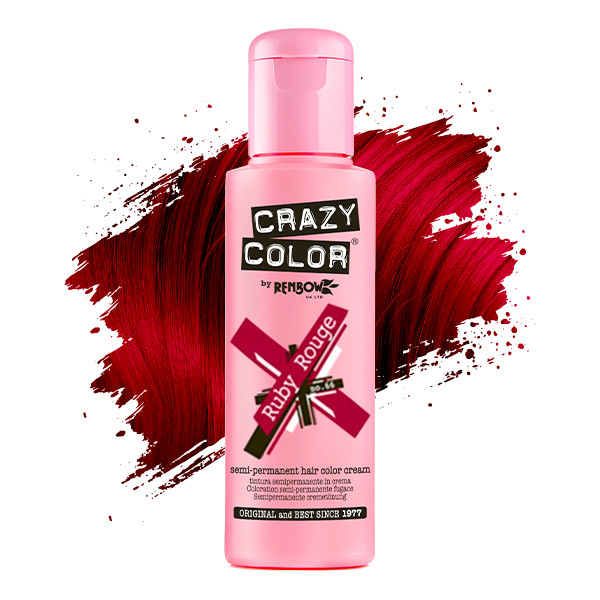 Тинт-краска для волос №66 рубин Crazy Color, 100 мл
