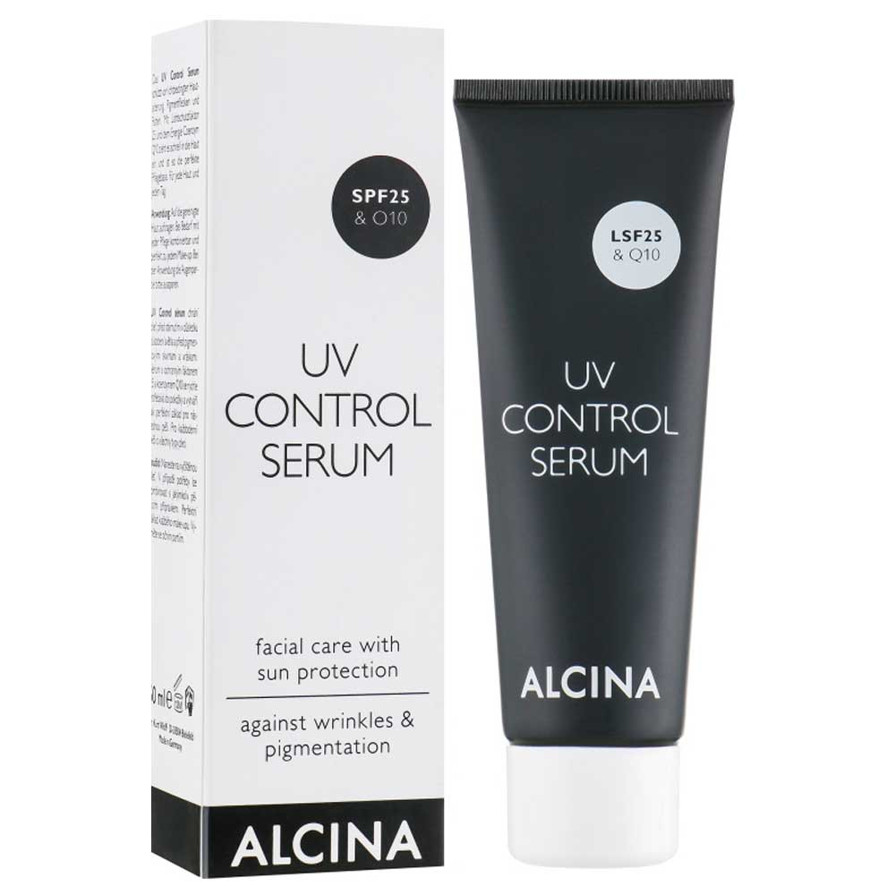 Сироватка для обличчя з УФ-фільтром і Q10 UV Control Serum Alcina, 50 мл  Фото 2 