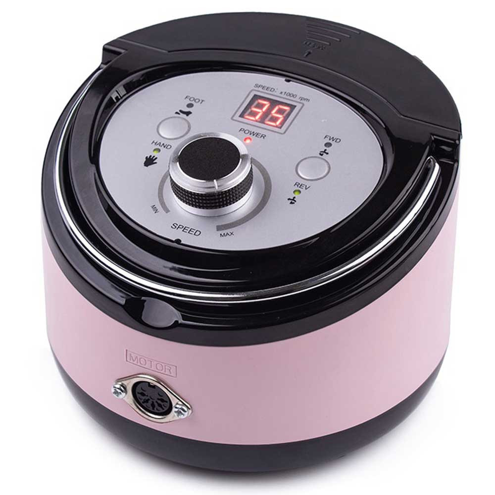 Фрезер для маникюра ZS 606 65 Вт 35 000 об/мин. Nails Plus, розовый  Фото 2 