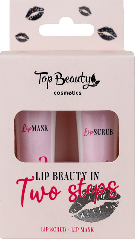 Набір для губ скраб  і маска Top Beauty, (10г/10 г)