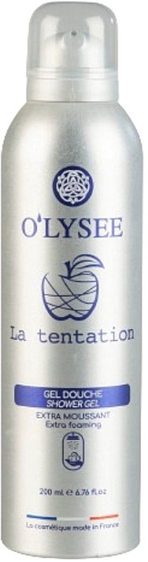 Гель-пена для душа очищающая Extra Foaming Shower Gel La Tentation O'LYSEE, 200 мл