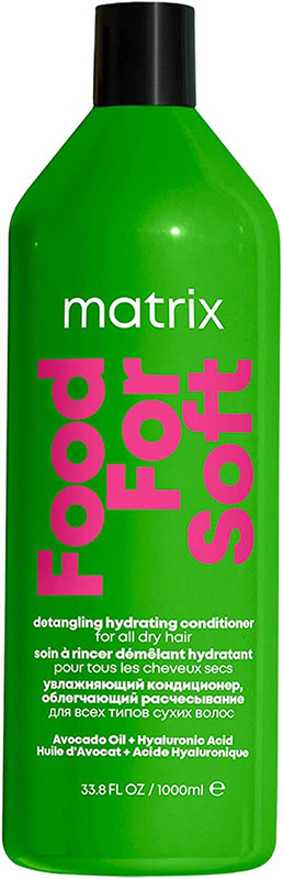Кондиціонер для зволоження та полегшення розчісування волосся Food For Soft Matrix 1000 мл