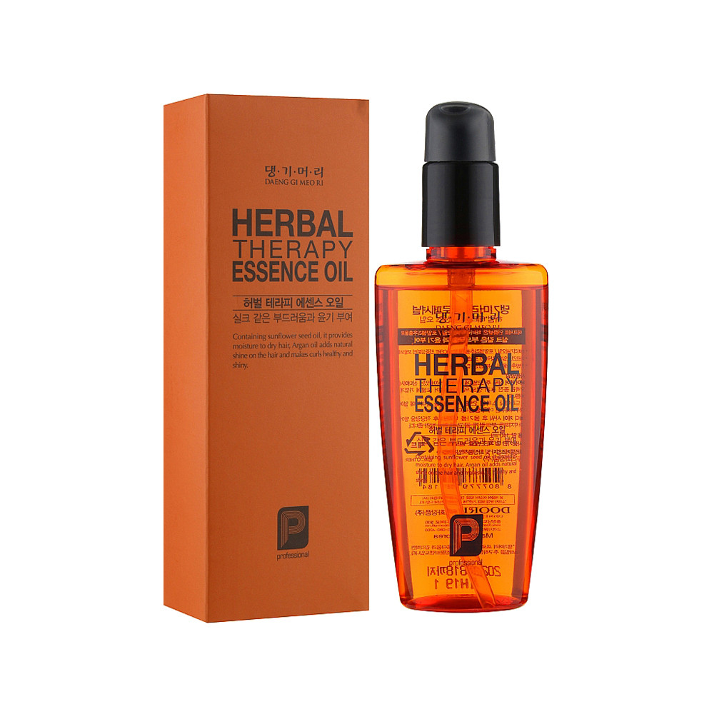 Масло для волос восстанавливающее на основе целебных трав Professional Therapy Essence Oil Daeng Gi Meo Ri, 140мл на beauty-prof.com Масло для волос восстанавливающее на основе целебных трав Professional Therapy Essence Oil Daeng Gi Meo Ri, 140мл