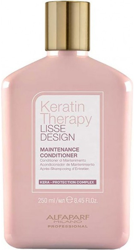 Кондиціонер для волосся з кератином Keratin Therapy Lisse Design Conditioner Alfaparf, 250 мл