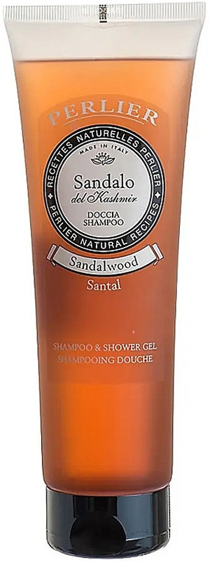 Шампунь-гель для душа Sandalwood Shampoo-Shower Gel Perlier, 250 мл