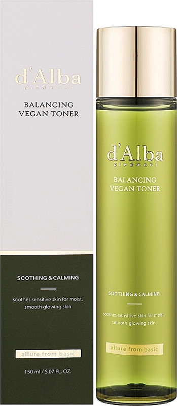 Тонер балансуючий Mild Skin Balancing Vegan Toner d'Alba, 150 мл на beauty-prof.com Фото 2 Тонер балансуючий Mild Skin Balancing Vegan Toner d'Alba, 150 мл Фото 2