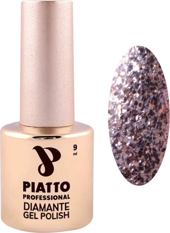 Гель-лак для нігтів D02 Piatto, 9 мл