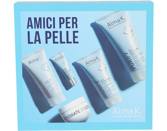 Набір для догляду за шкірою Skin Besties Alma K, (50 мл/40 мл/8 мл/30 мл/75 мл)