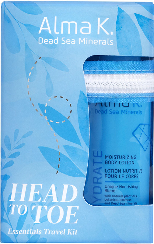 Набір дорожній для догляду за тілом і волоссям Head to Toe Essentials Alma K (100мл/100мл/100мл/100мл/100) на beauty-prof.com Фото 3 Набір дорожній для догляду за тілом і волоссям Head to Toe Essentials Alma K (100мл/100мл/100мл/100мл/100) Фото 3