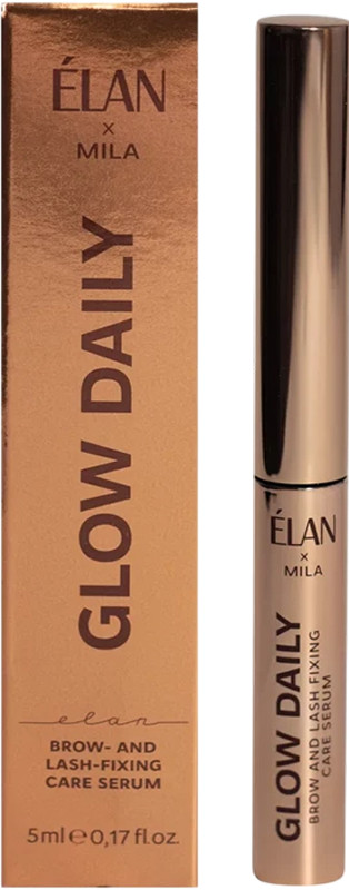 Сироватка фіксуюча для догляду за бровами та віями GLOW DAILY ELAN, 5 мл на beauty-prof.com Фото 2 Сироватка фіксуюча для догляду за бровами та віями GLOW DAILY ELAN, 5 мл Фото 2