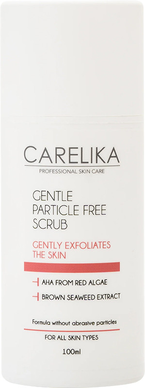 Скраб для лица нежный без частиц Gentle Particle Free Scrub CARELIKA, 100 мл