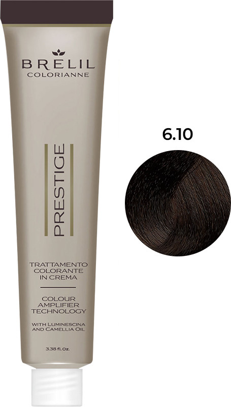 Фарба для волосся Colorianne Prestige 6/10, 100мл BRELIL