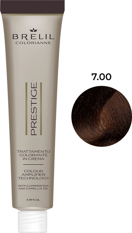 Фарба для волосся Colorianne Prestige 7/00, 100мл BRELIL