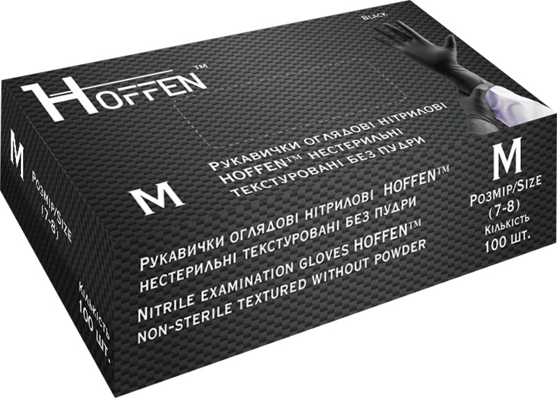 Рукавички оглядові нітрилові чорні M Safe-Tach Централмед, 100 шт на beauty-prof.com Фото 2 Рукавички оглядові нітрилові чорні M Safe-Tach Централмед, 100 шт Фото 2