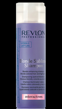 Шампунь увлажняющий для защиты блонд волос Blonde Sublime Shampoo Revlon, 250 мл