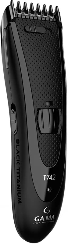 Машинка для стрижки волос Ga.Ma Black Titanium T742 GM4510  Фото 2 
