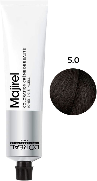 Крем-фарба для волосся Majirel №5.0 L’Oreal Professionnel Paris, 50 мл