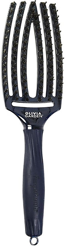 Щітка Finger Brush Boar&Nylon Blue Sapphire M Olivia Garden