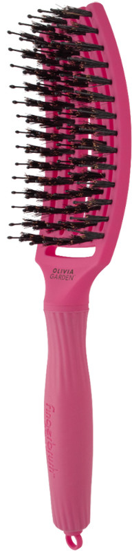 Щітка Finger Brush Care Iconic Boar&Nylon Hot Pink M Olivia Garden на beauty-prof.com Фото 2 Щітка Finger Brush Care Iconic Boar&Nylon Hot Pink M Olivia Garden Фото 2