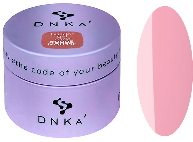 Будівельний гель для нігтів MOUSSE 0005 DNKa, 30 мл