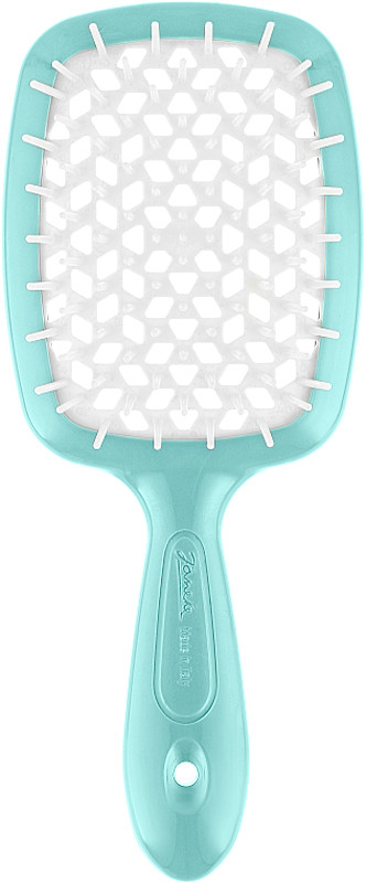 Щітка Superbrush Small тіффані з білим Janeke