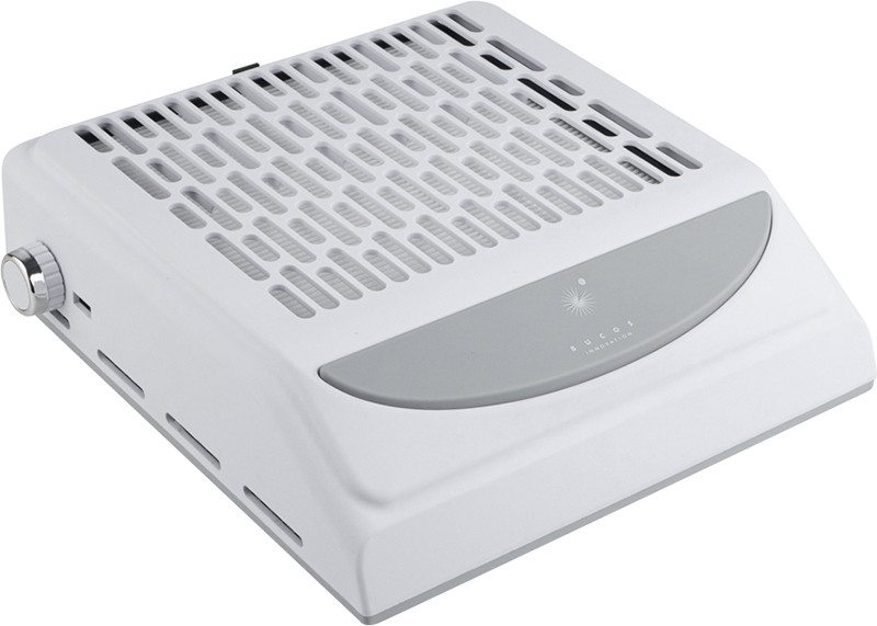 Витяжка для манікюру з НЕРА фільтром BUCOS CYCLONE V2 на 100W Біла + USB  Фото 2 