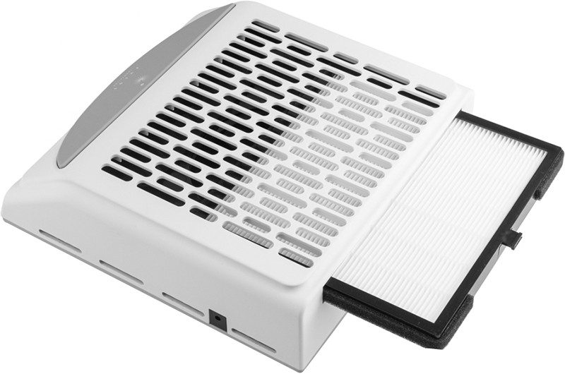 Витяжка для манікюру з НЕРА фільтром BUCOS CYCLONE V2 на 100W Біла + USB  Фото 4 