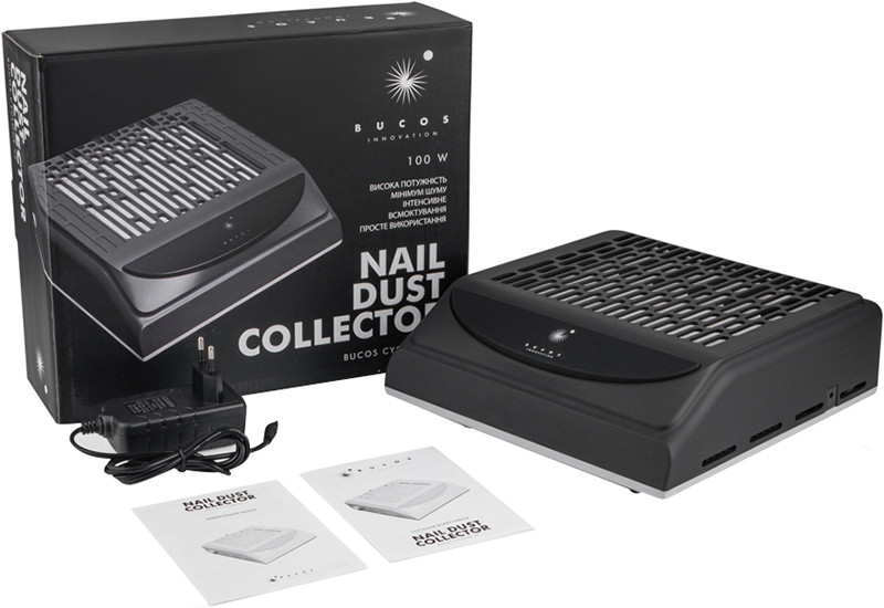 Витяжка для манікюру з НЕРА фільтром BUCOS CYCLONE V2 на 100W Графітова + USB на beauty-prof.com Фото 5 Витяжка для манікюру з НЕРА фільтром BUCOS CYCLONE V2 на 100W Графітова + USB Фото 5