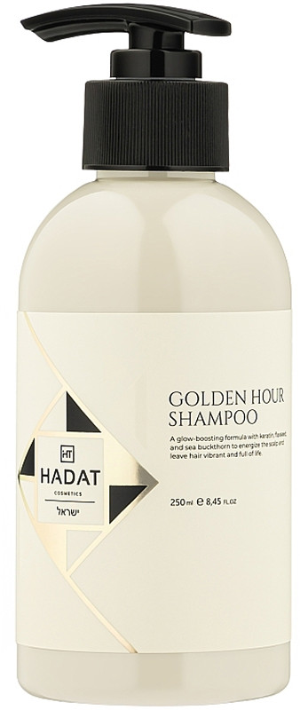 Шампунь для фарбованого та освітленого волосся Golden Hour Shampoo HADAT, 250 мл