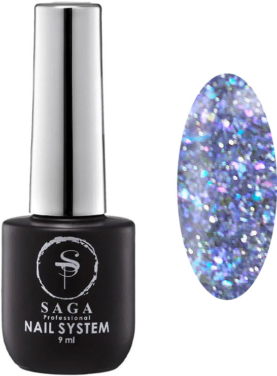 Гель-лак Fiery gel 18 Saga Professional, 9 мл