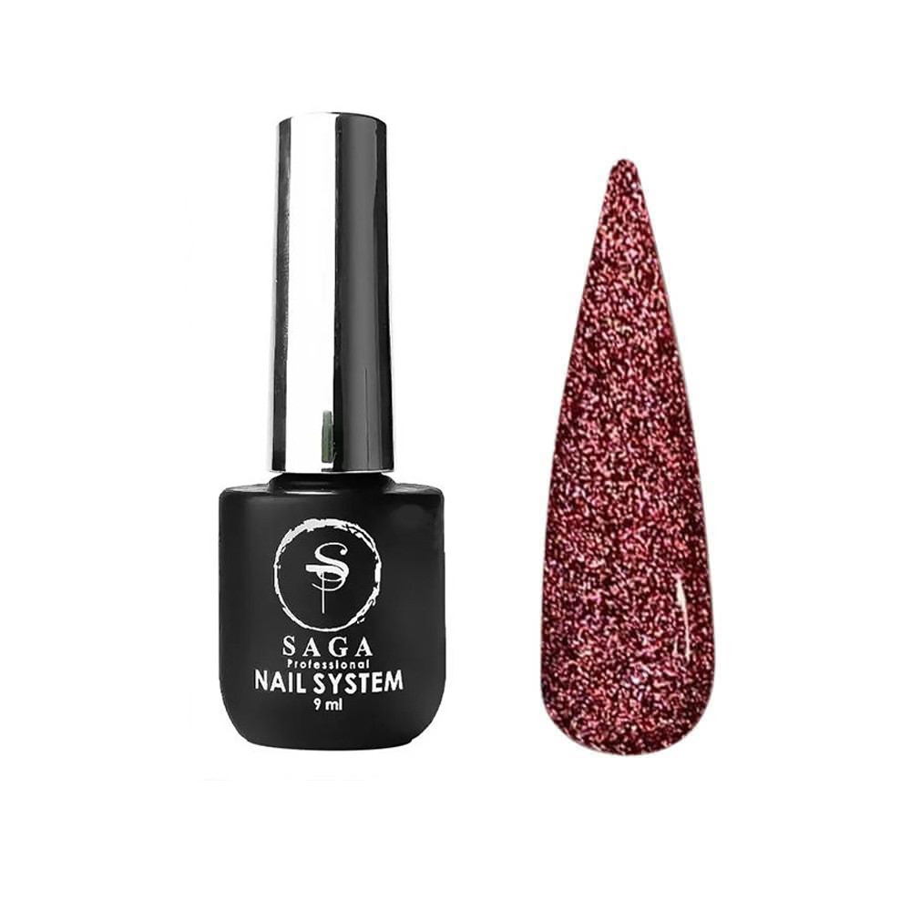 Гель-лак Fiery gel 3 Saga Professional, 9 мл