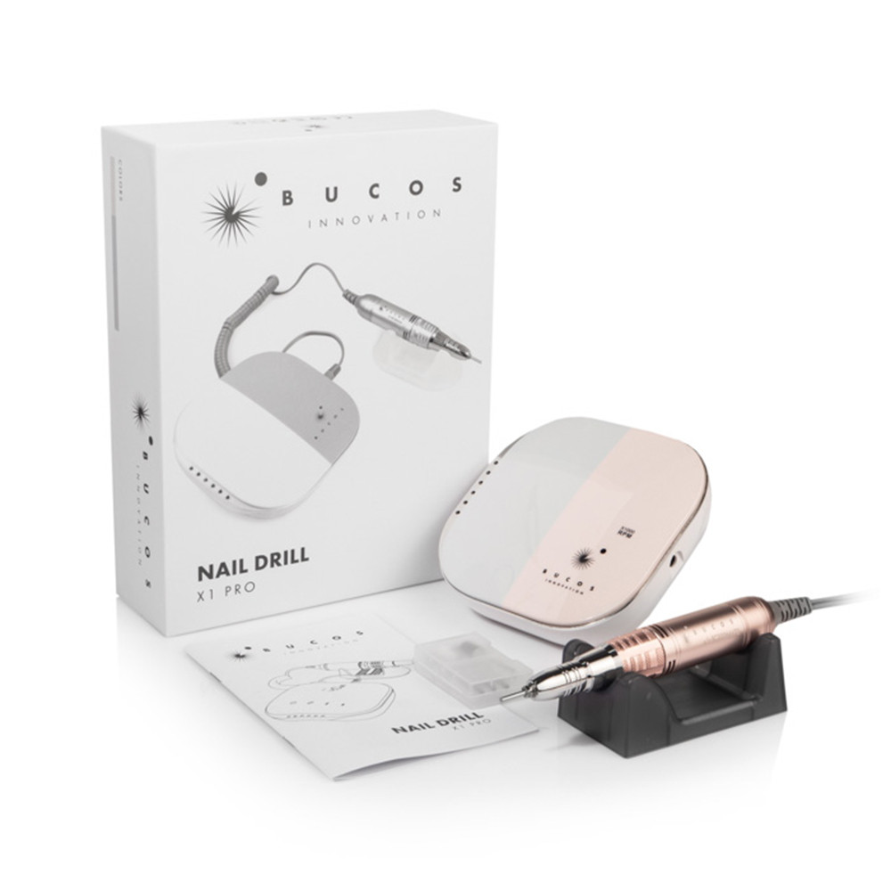 Фрезер для маникюра Bucos Nail Drill X1 Pro (65W/40000 оборотов), светло-розовый на beauty-prof.com Фото 6 Фрезер для маникюра Bucos Nail Drill X1 Pro (65W/40000 оборотов), светло-розовый Фото 6